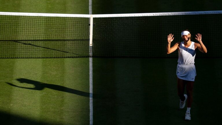 Solana Sierra cayó en octavos de final y cerró una actuación memorable en Wimbledon