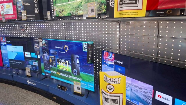 Supermercado Coto vende televisores baratos y en cuotas sin interés que arrancan en $35.000