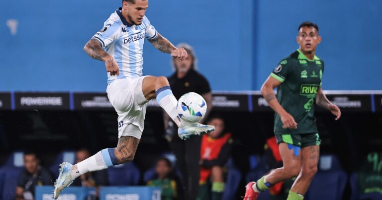 Zuculini y la peor noticia para Costas: está desgarrado y no llega para jugar con Racing la Copa Libertadores