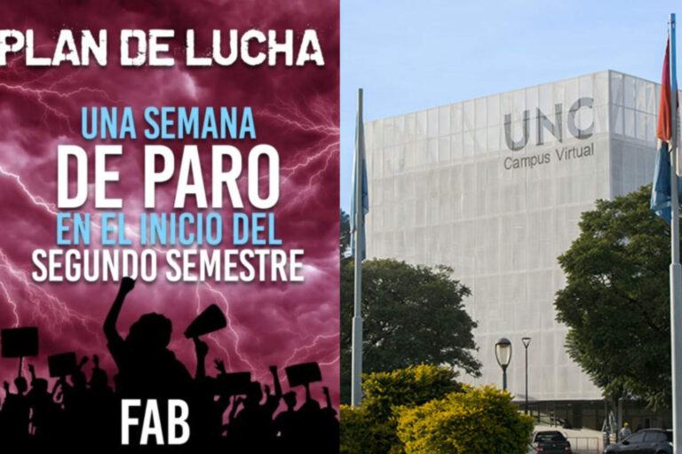 Gremio universitario kirchnerista paraliza una semana el inicio de clases en la UNC