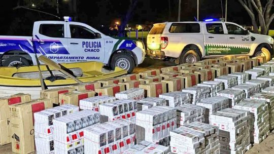 Decomisan casi 67.000 atados de cigarrillos de contrabando