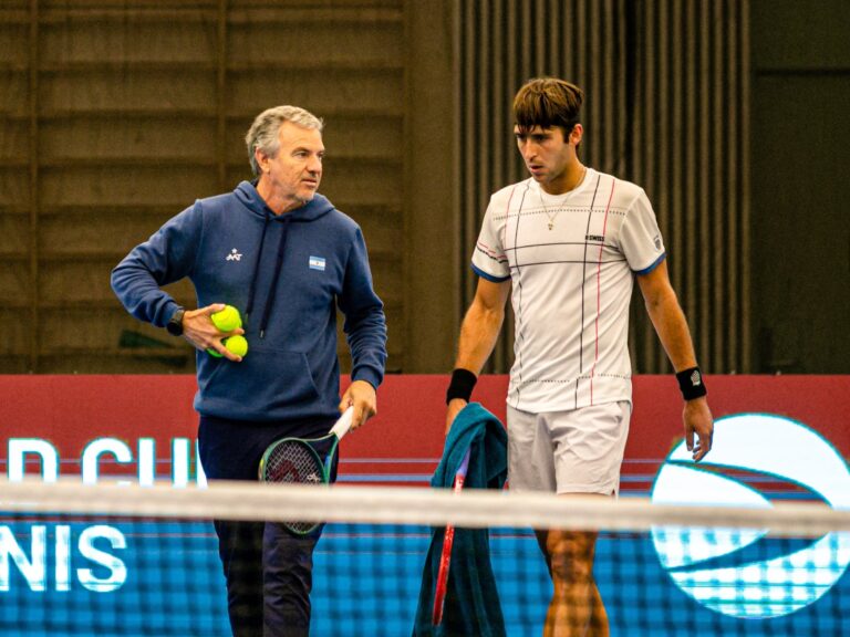 Protocolo Copa Davis: Javier Frana viaja a Cincinnati para asistir a Tomás Etcheverry