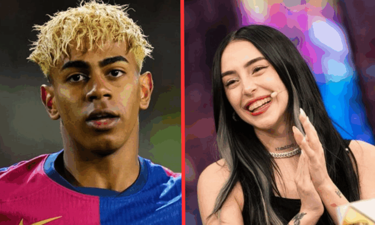 La foto que confirma el noviazgo de Nicki Nicole con el futbolista español Lamine Yamal