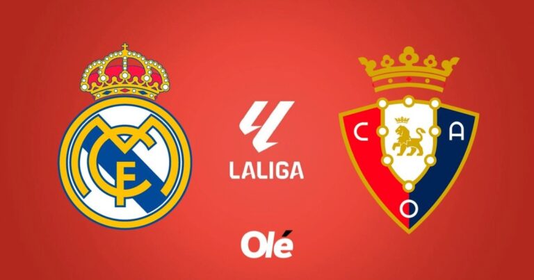 Qué canal transmite Real Madrid vs. Osasuna, por la Liga de España?