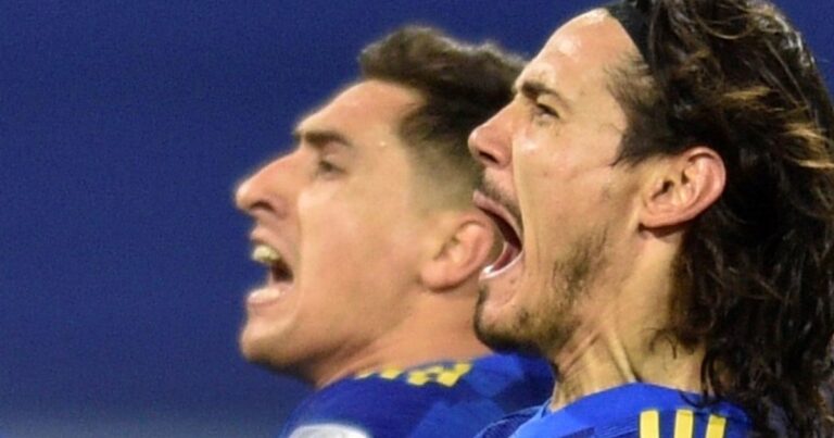 Víctimas o victimarios: los números que explican la batalla de Cavani, Merentiel y Giménez en Boca