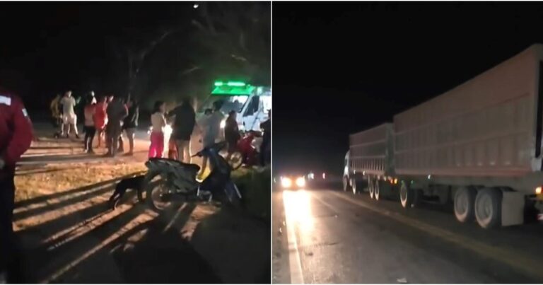 Murió un nene de 2 años al ser atropellado por un camión en Santiago del Estero: Fue un segundo de descuido