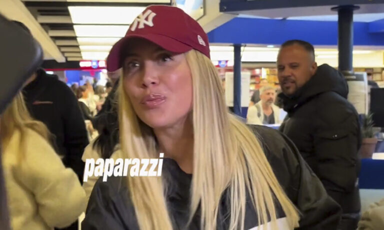 Exclusivo! Wanda Nara volvió al país tras el problema de salud de su hija menor