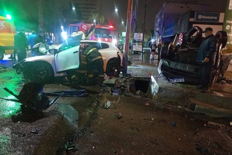 Brutal choque en Mendoza: murió un joven de 21 años que viajaba con un conductor borracho