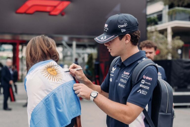 Franco Colapinto: «Nos está costando mucho en esta pista»