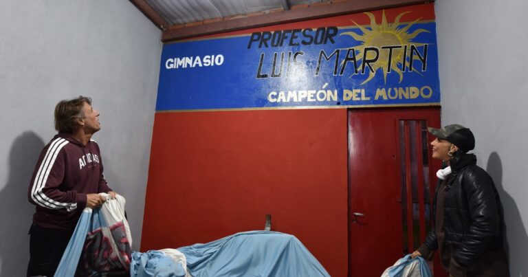 Un gym made in Scaloneta: el especial homenaje que un club de barrio le hizo al PF de la Selección