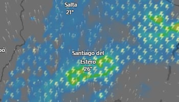 Hay alerta amarilla por tormentas para este jueves 5 de marzo: las provincias afectadas